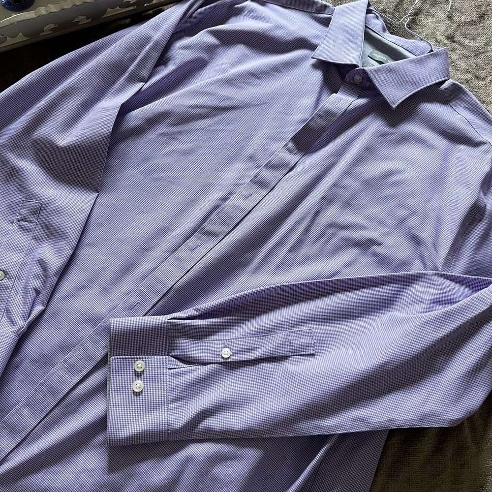 Michael Kors Lavender Button Down Shirt